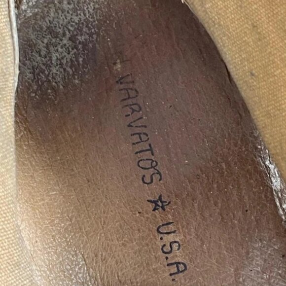 John Varvatos Star USA Side Zip Ankle Boot Black Leather Lace up Men's 10 M - Picture 7 of 14